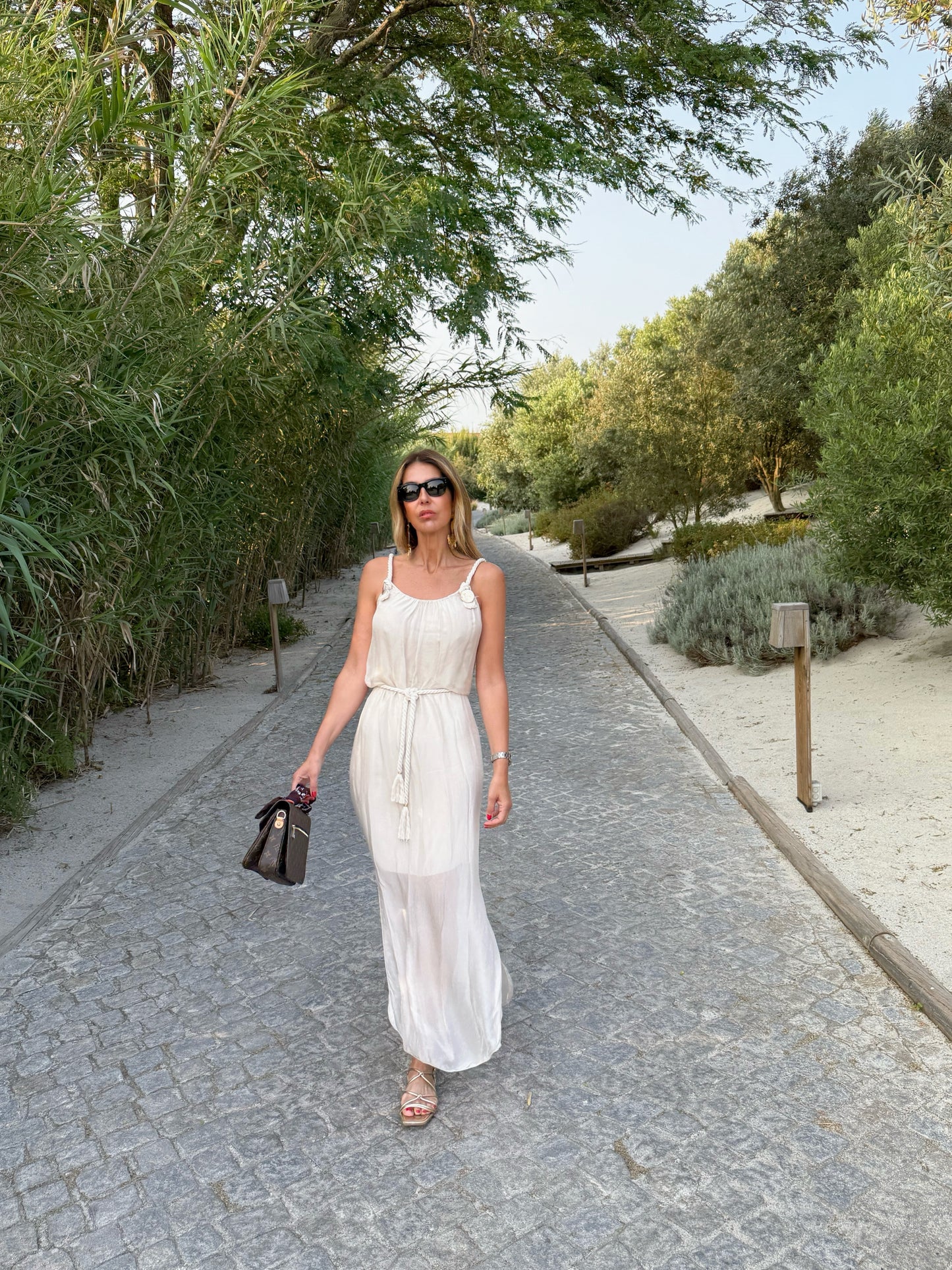 Vestido cordão greek way