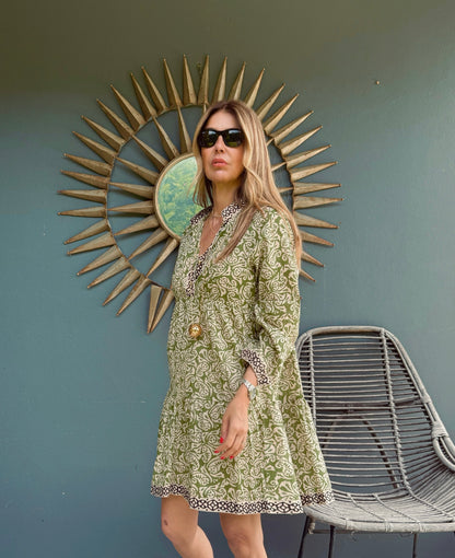 Vestido curto boho