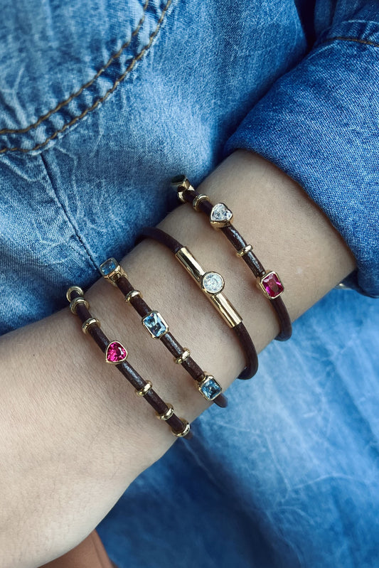 Leather bracelets